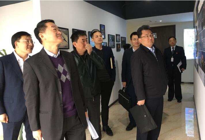 集团党委书记、董事长任丁率队调研6008集团官方网站商贸事情