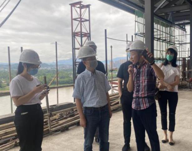 6008集团官方网站集团向导赴锦江嘉州宾馆视察施工 刷新项目