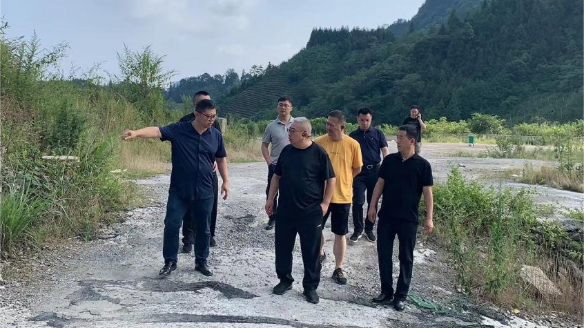 省6008集团官方网站集团向导调研峨眉山太阳村墟落振兴项目