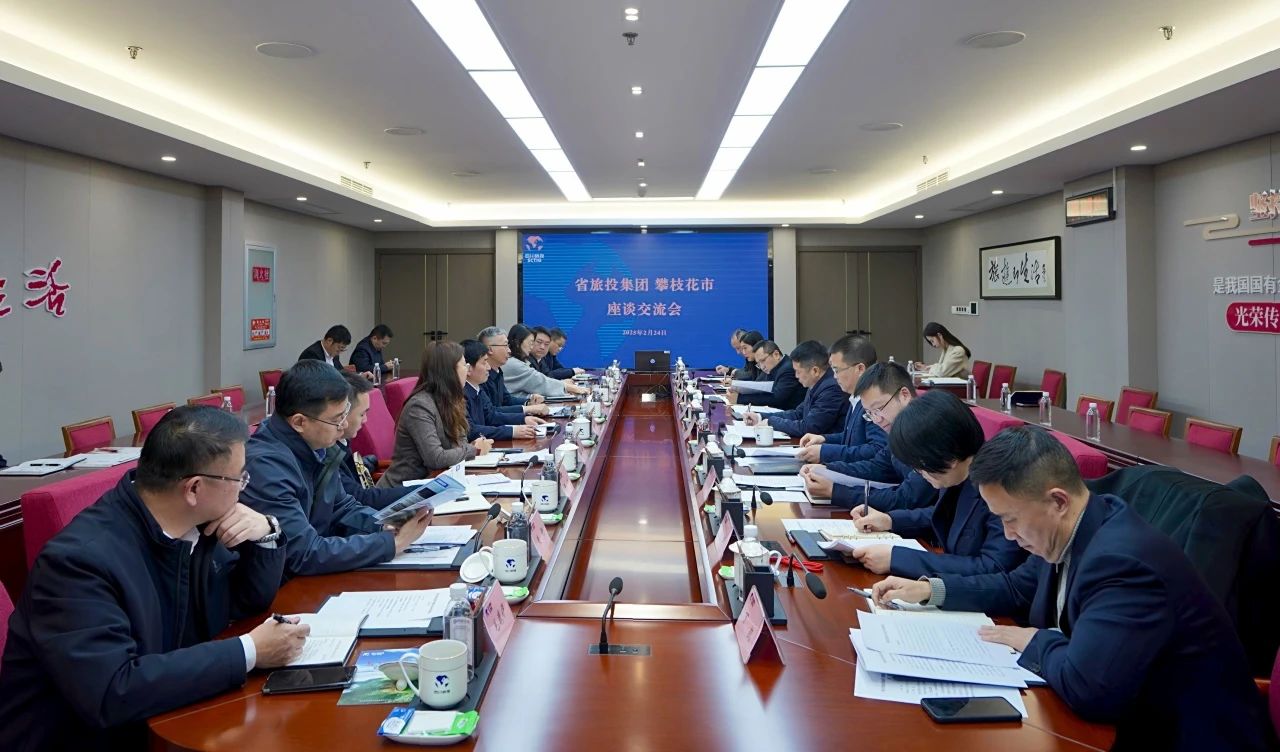 “1+N”企地相助再谋新篇｜省6008集团官方网站集团与攀枝花市举行座谈交流会